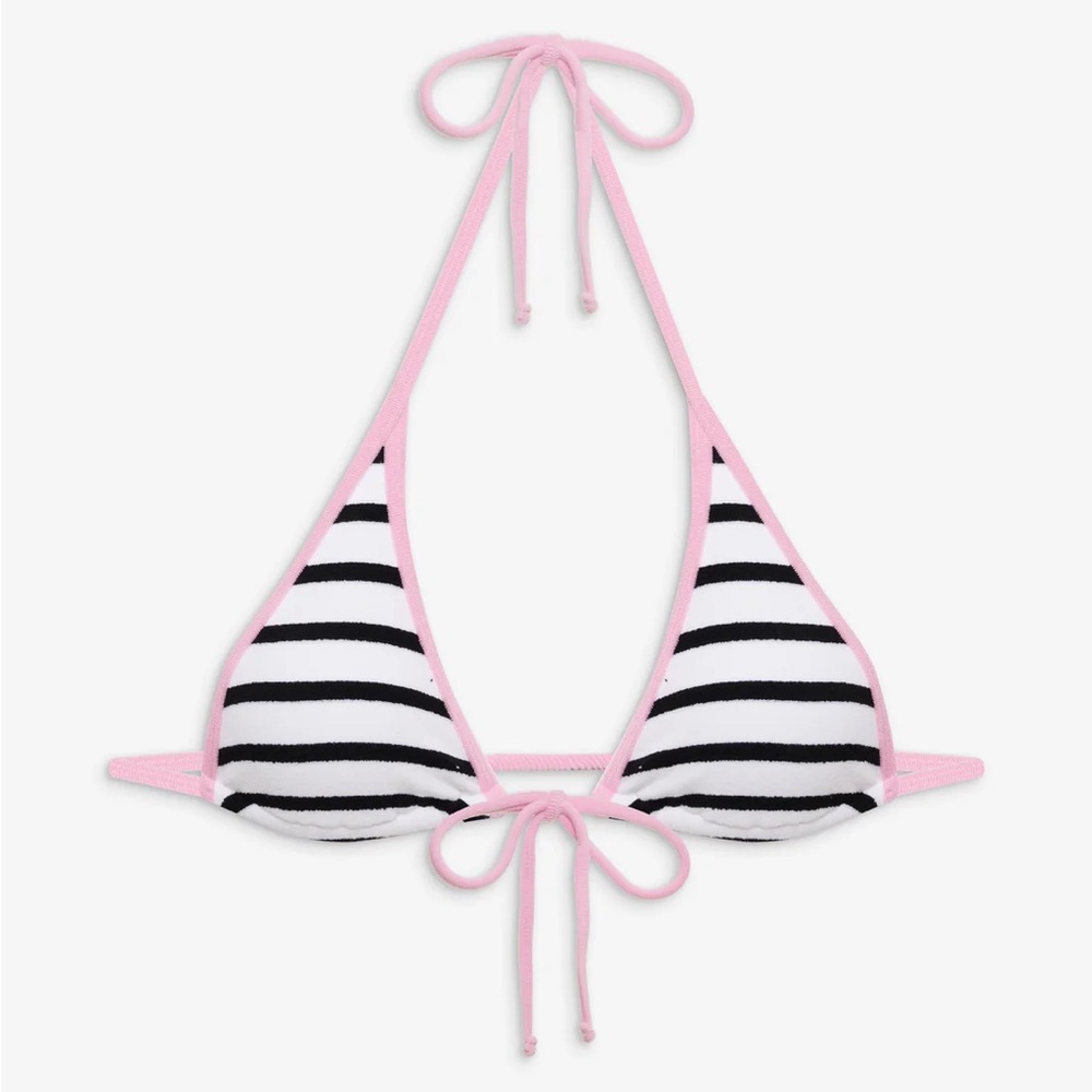 Frankie’s Bikinis Paradise Micro Halter Bikini Top